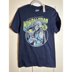 NWT Navy Star‎ Wars Mandalorian T-Shirt Size S